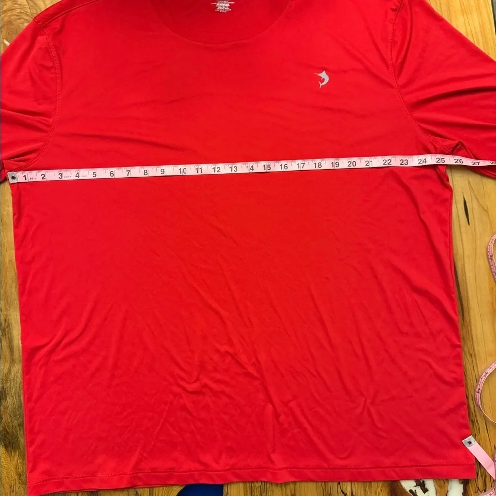 Reel Legends Reel-Tec Performance Long Sleeve Shirt Red XXL